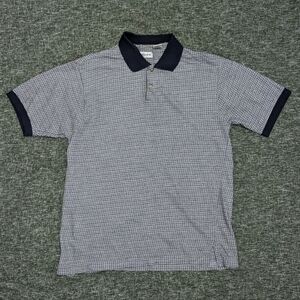 Chereskin Polo Shirt with Blue and Gray Pattern